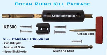 Ocean Rhino Muzzle Kill Spike W/light Socket KSM30 