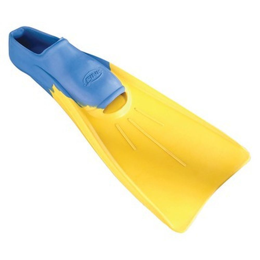FINIS Long Floating Fins 5-7, Red/Blue