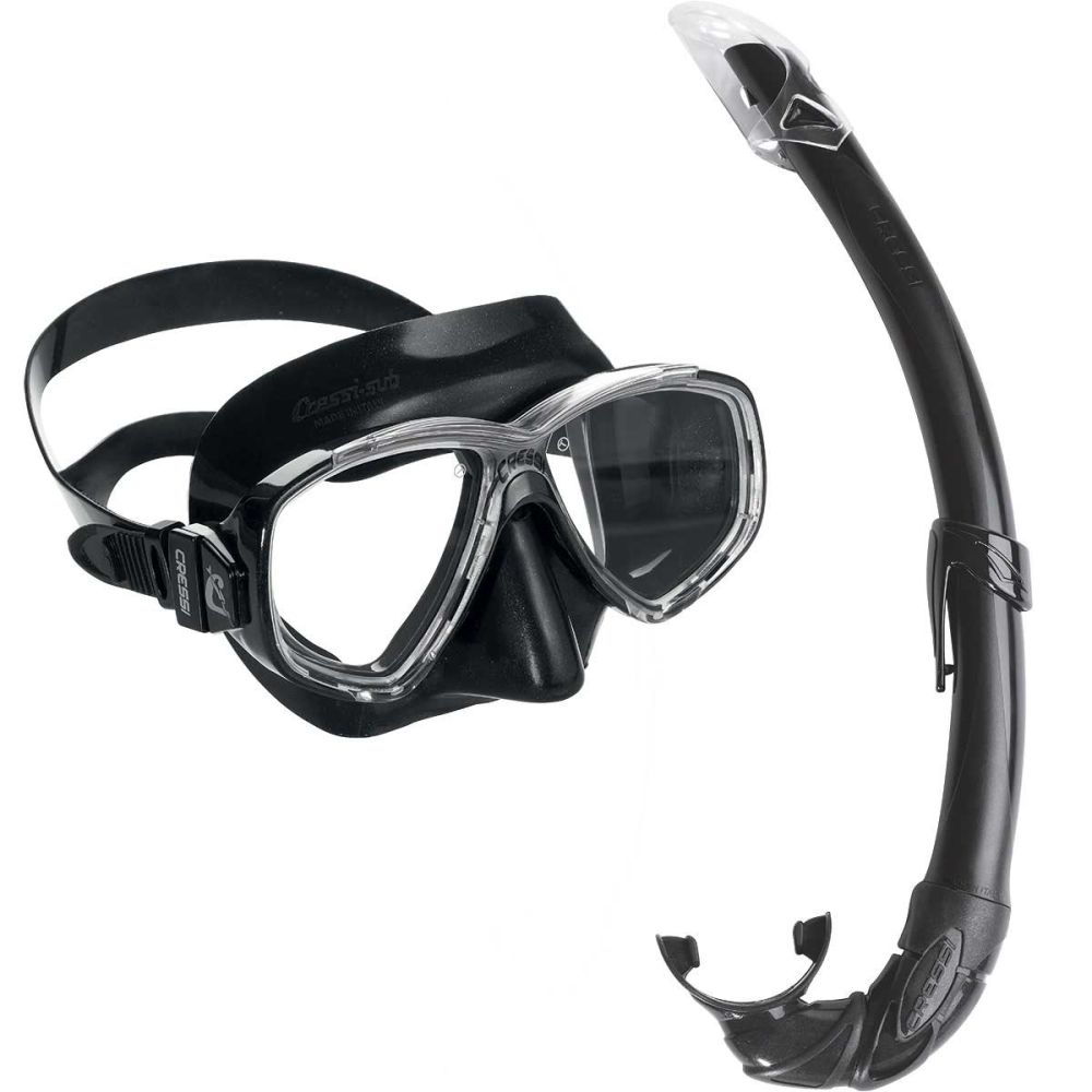 Cressi Perla Mask Mexico Snorkel Package 