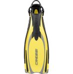 Cressi Reaction Fins w- Bungee Yellow Xs