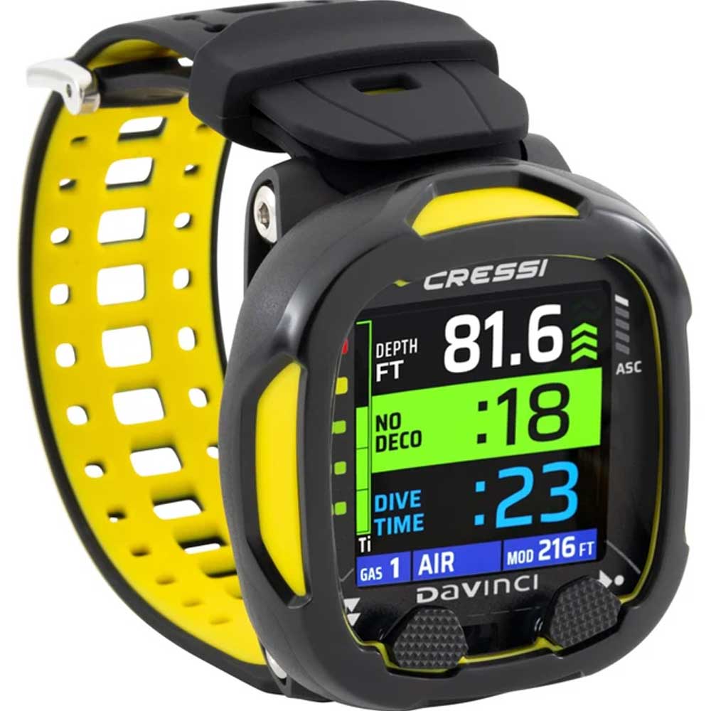 Cressi Da Vinci Black/Yellow 