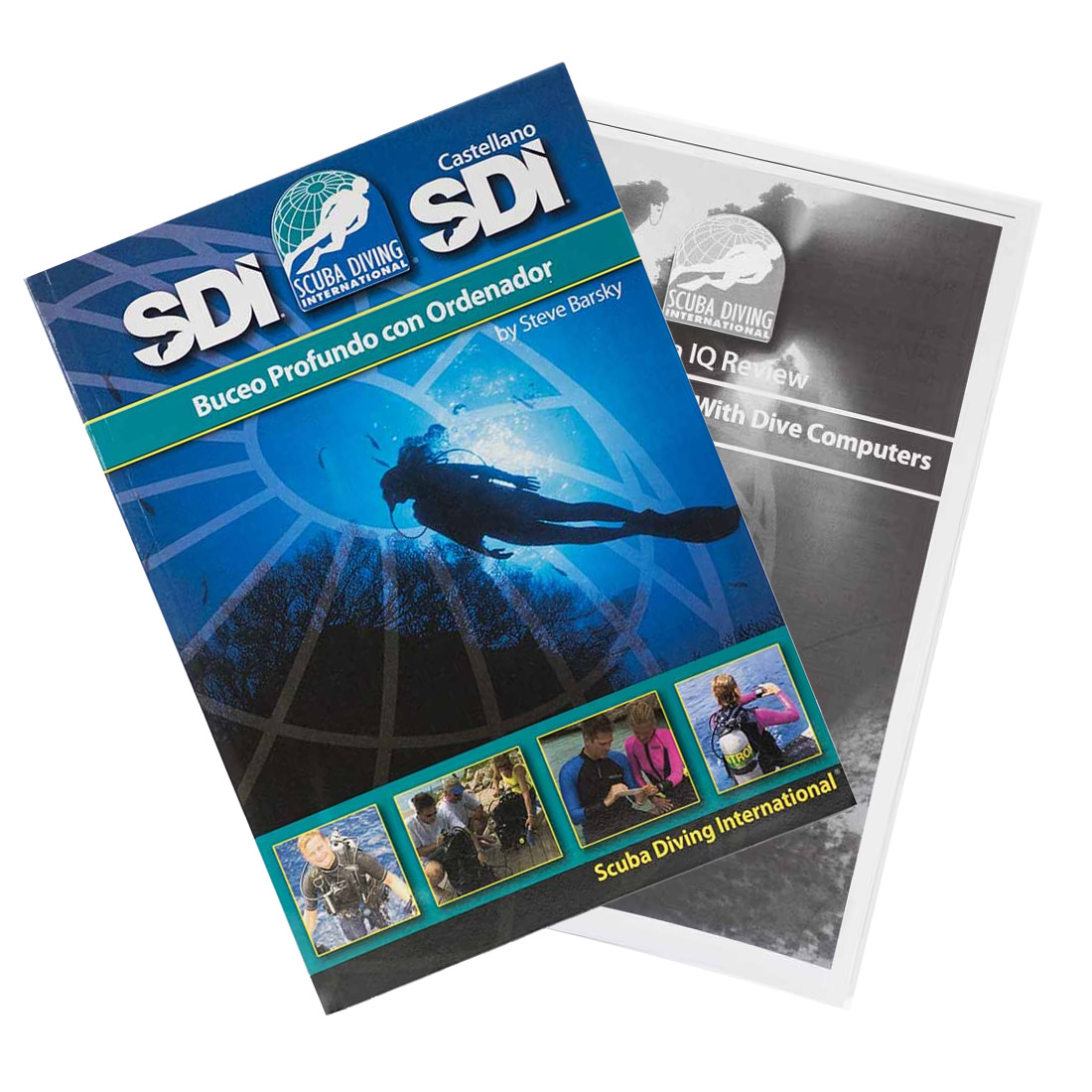 SDI Deeper Diving & Dive Computers Manual with Knowledge Quest - Spanish 
