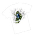 Amphibious Outfitters Scuba Frog T Shirt White 