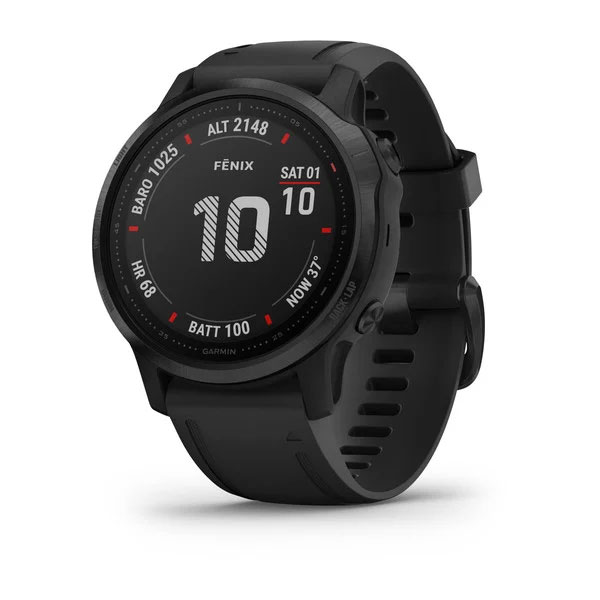 Garmin Fenix 6S Pro Black with Black Band 