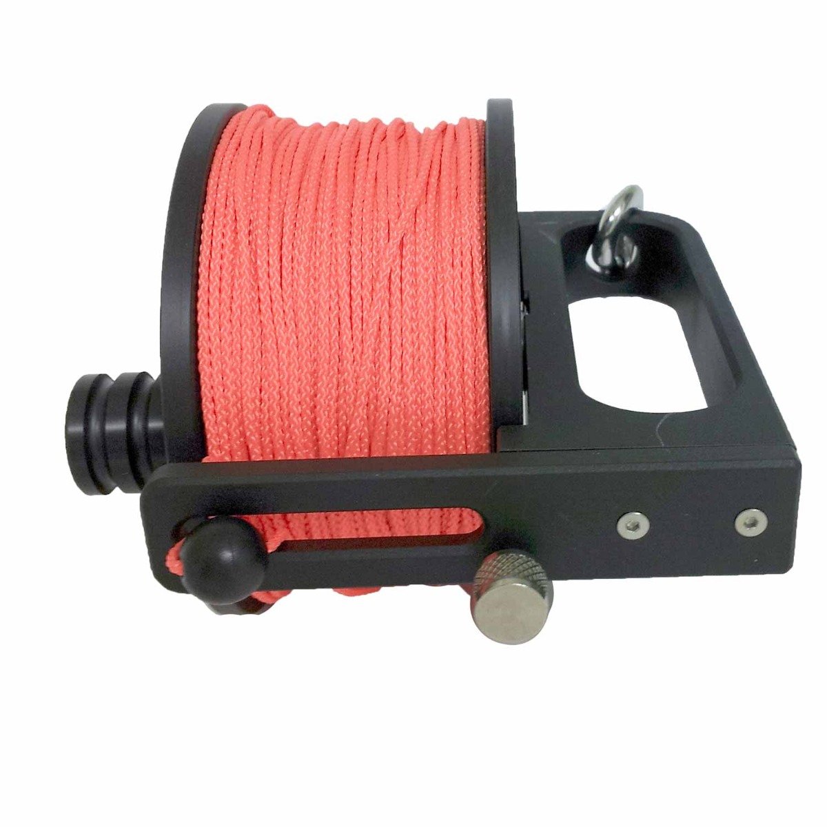 Hog Recon Sidewinder Reel 200FT Orange Line 