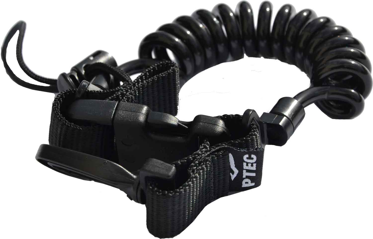 Princeton Tec Coil Lanyard Black 