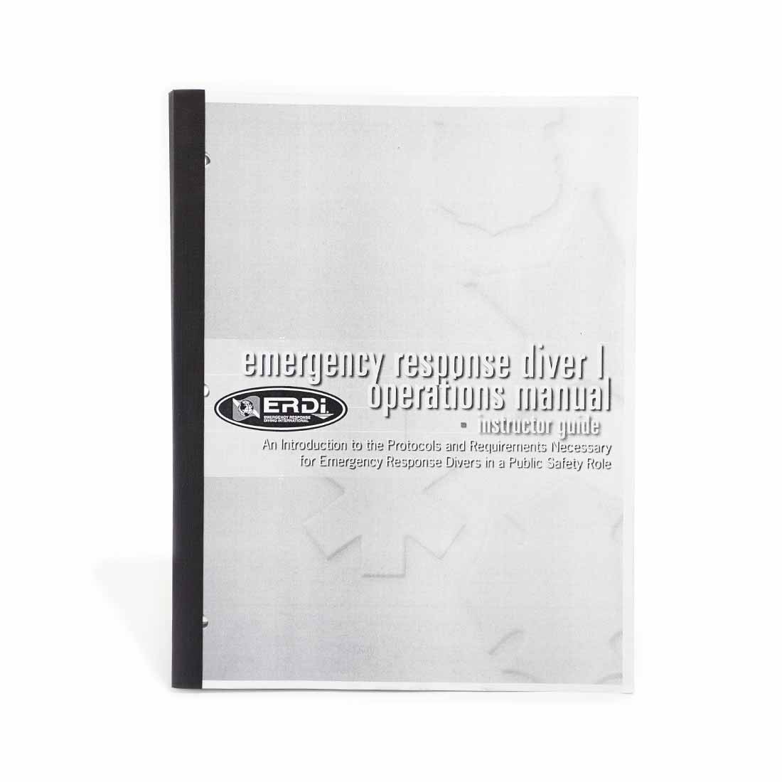 ERDI Emergency Response Diver Operations Instructor Guide 