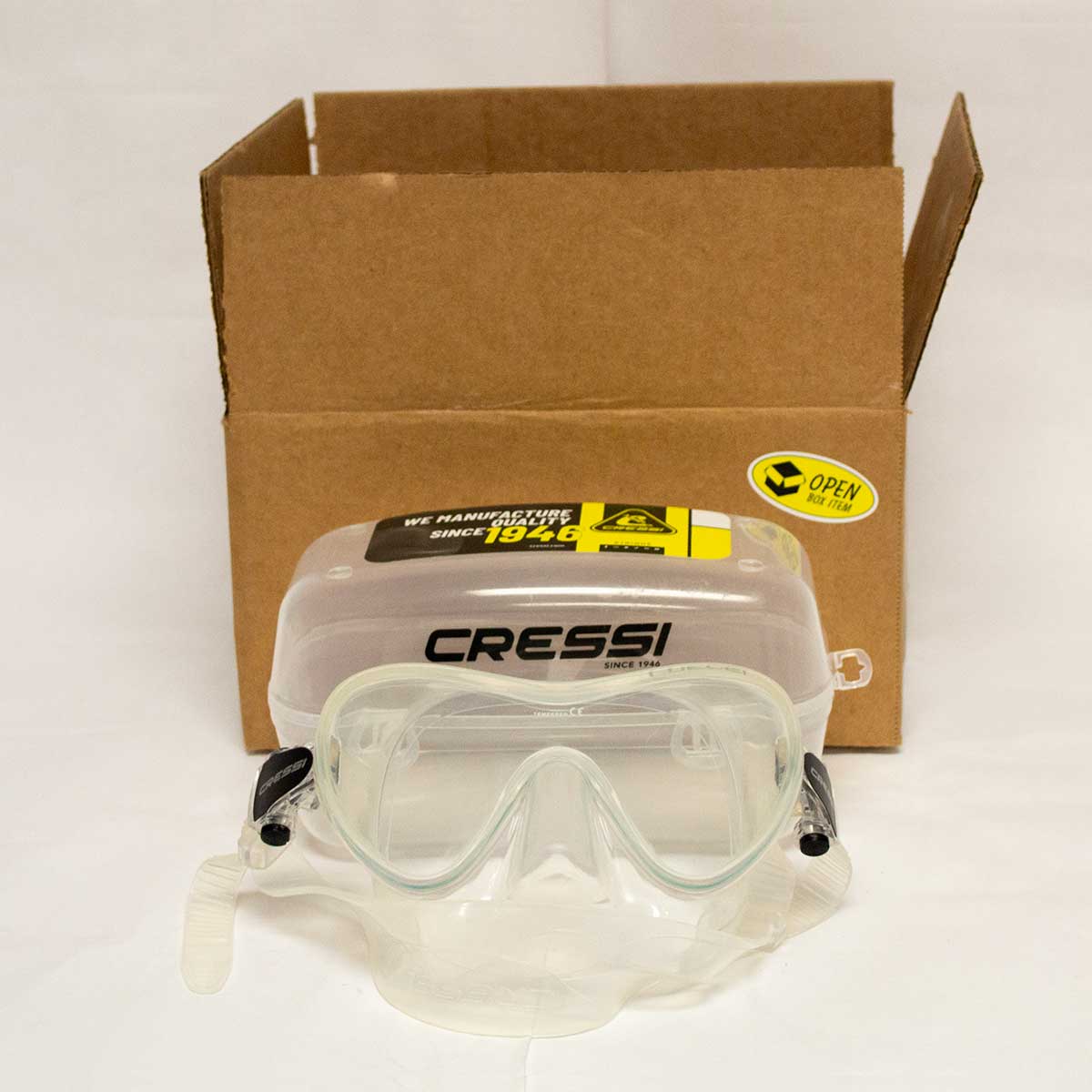 USED Cressi Frameless Mask Clear 