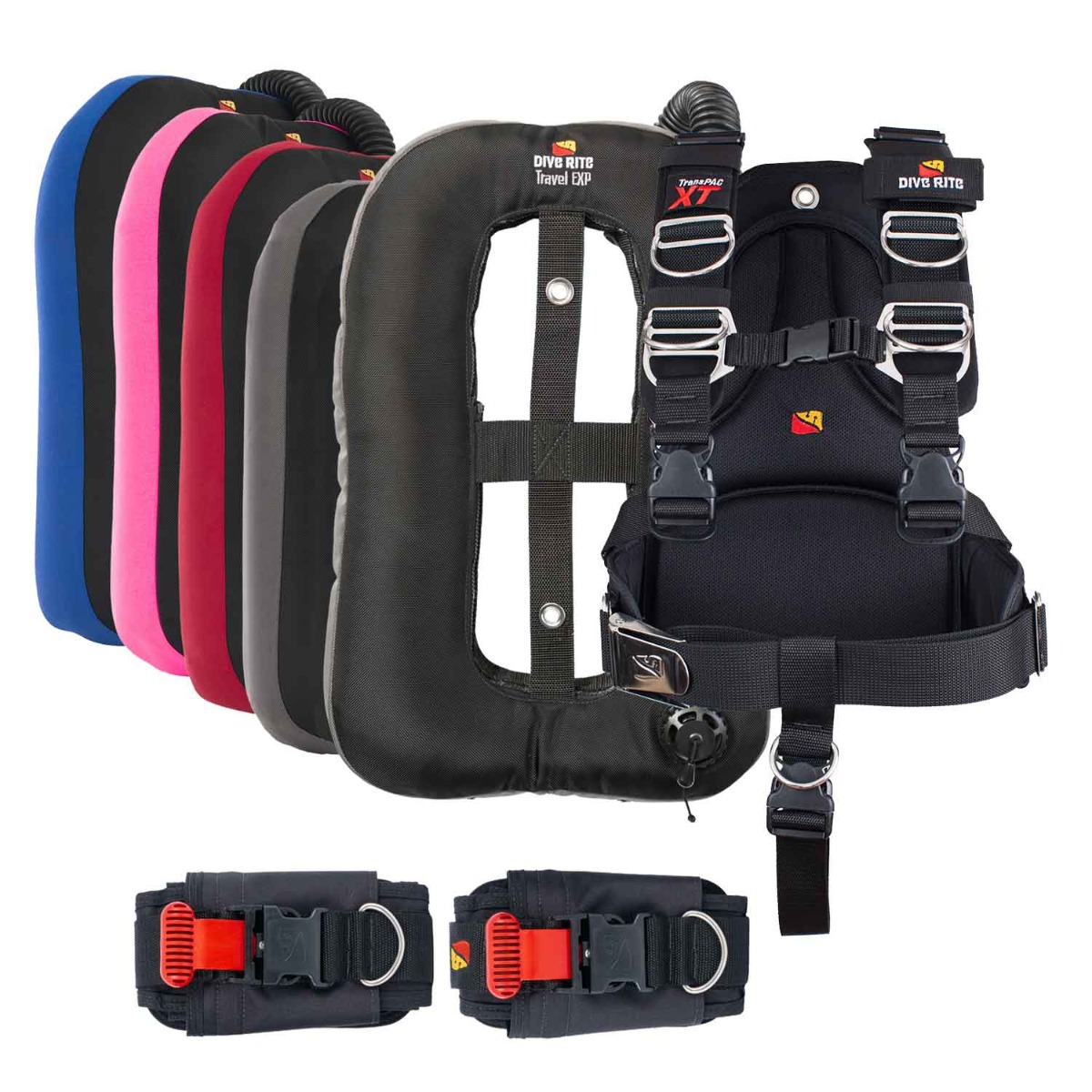 Dive Rite Transpac Xt Travel Exp Wing Package