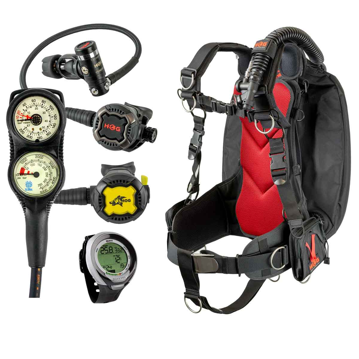 Buy Hog Total Bcd Scuba Gear System Package Online Divers Supply
