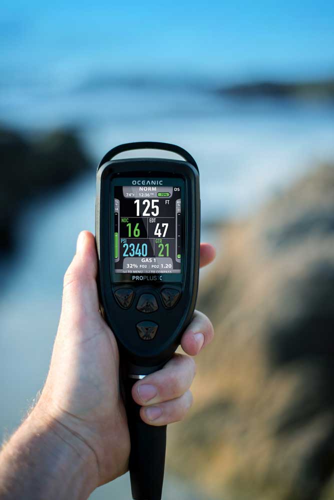 Ordinateur De Plongée Oceanic PRO PLUS 4.0 Avec Boussole - Déconnexion Rapide SH, Neuf