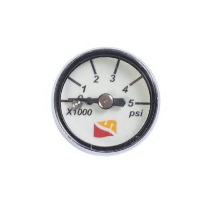 Dive Rite Spg Small Button Gauge 1in Face