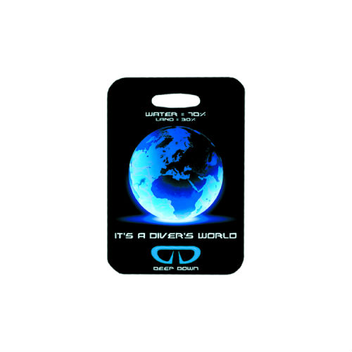 Luggage Tag 2 Pack Divers World