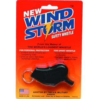 Windstorm Whistle Black
