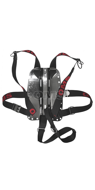 OMS SS backplate with complete(DIR)Harness